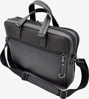 Jump Document Bag 'Boston' in Black: front