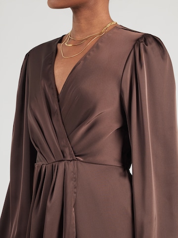 VILA Kleid 'VIRAVENNA' in Braun
