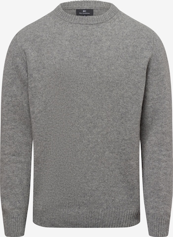 Pull-over Nils Sundström en gris : devant