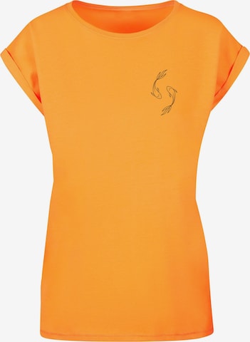 Merchcode Damen ' Ladies Spring -  Yin & Jang Fish' in Orange: predná strana