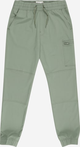 Tapered Pantaloni di Abercrombie & Fitch in verde: frontale