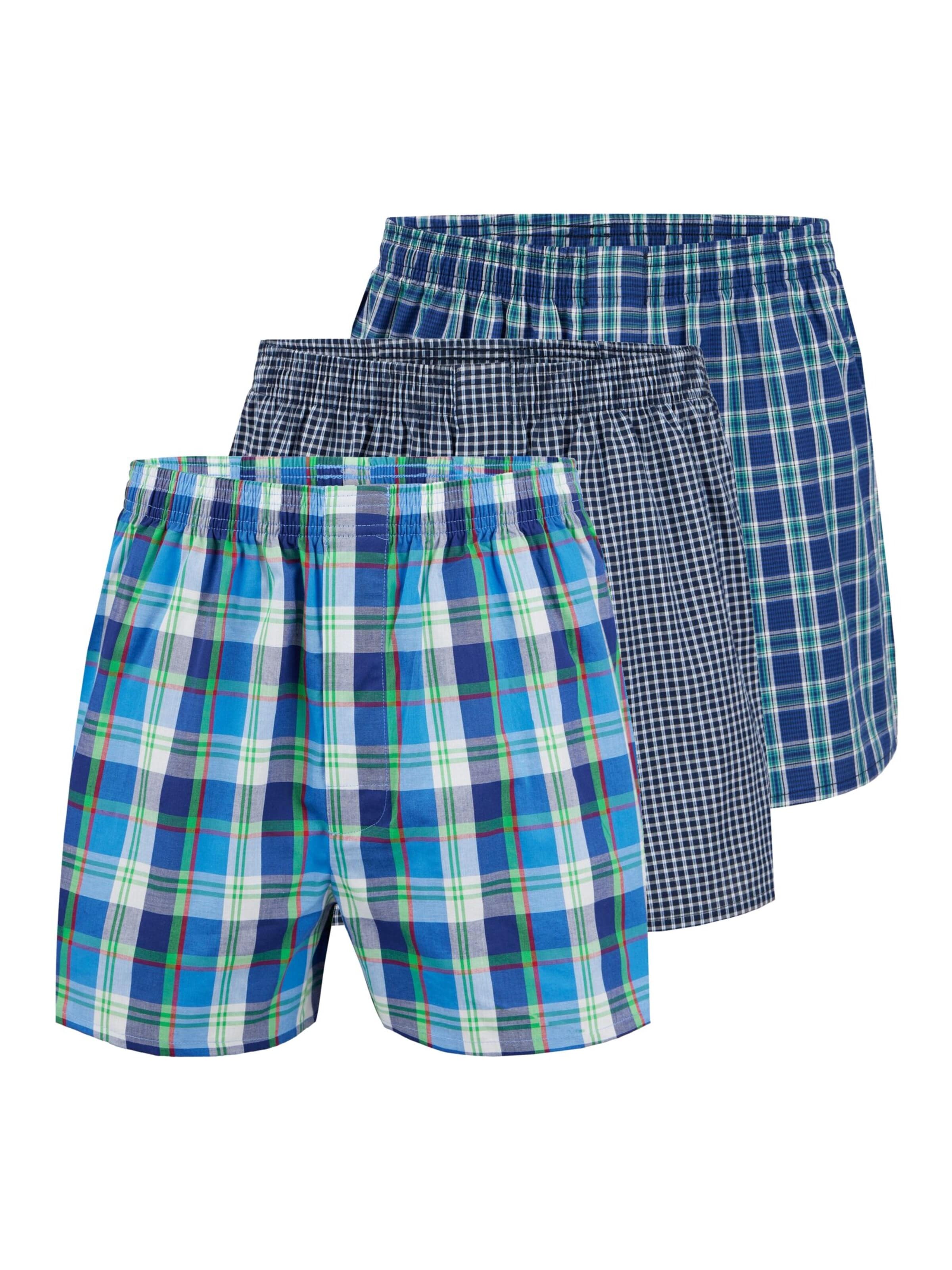 City Life Boxershorts in Groen: voorkant