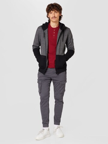 Ragwear Zip-Up Hoodie 'MITON' in Grey