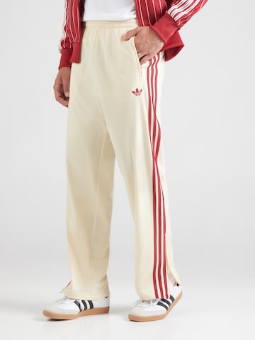 ADIDAS ORIGINALS Regular Панталон 'Firebird' в бежово: отпред