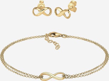 ELLI Jewelry Set in Gold: front