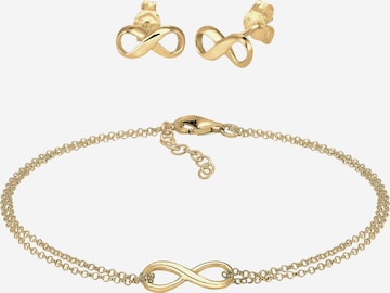 ELLI Schmuckset Infinity in Gold: predná strana