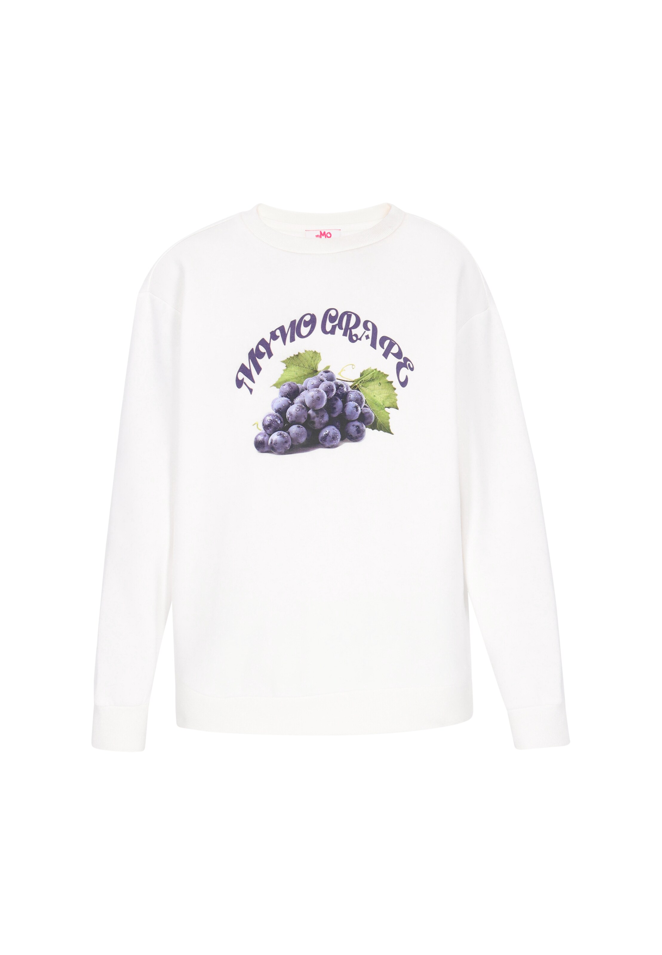 Sweat-shirt MYMO en blanc : devant