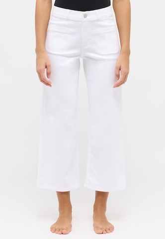 Angels Loosefit Jeans in Wit: voorkant