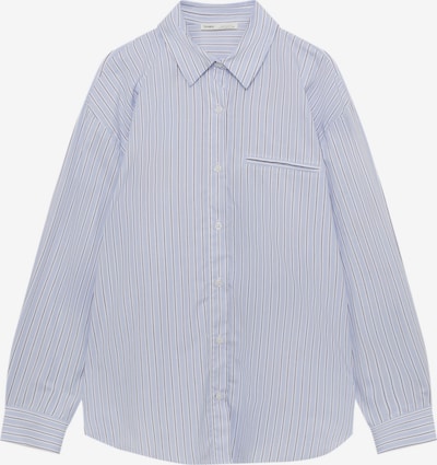 Pull&Bear Blouse in Light blue / Black / White, Item view