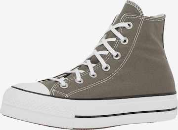 CONVERSEVisoke tenisice 'Chuck Taylor All Star' - siva boja: prednji dio