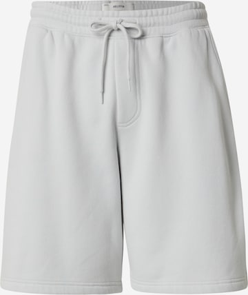 HOLLISTER - Calças em cinzento: frente