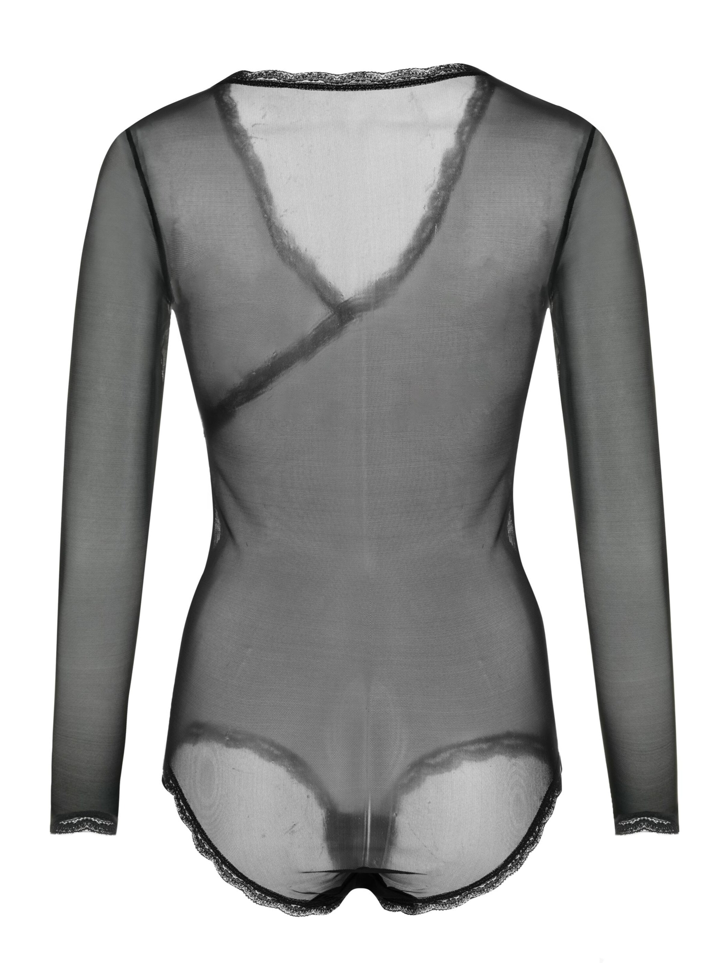 Evoni Lingerie Bodysuit in Black