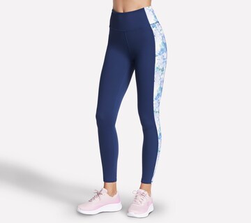 SKECHERS Skinny Leggings in Blue: front