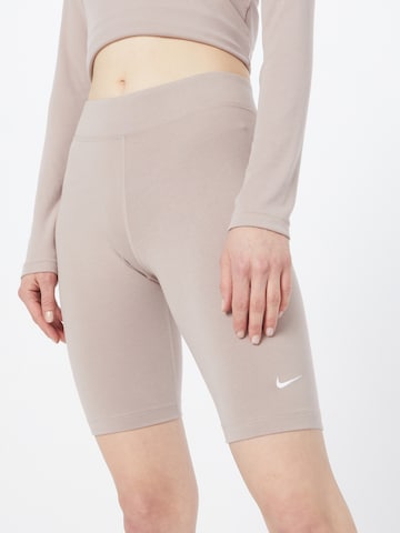 Nike Sportswear Skinny Legíny – béžová
