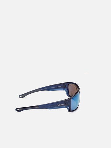 TIMBERLAND Zonnebril 'Timberland TB00002 Matte black 64/16/135 MAN Sunglasses' in Blauw