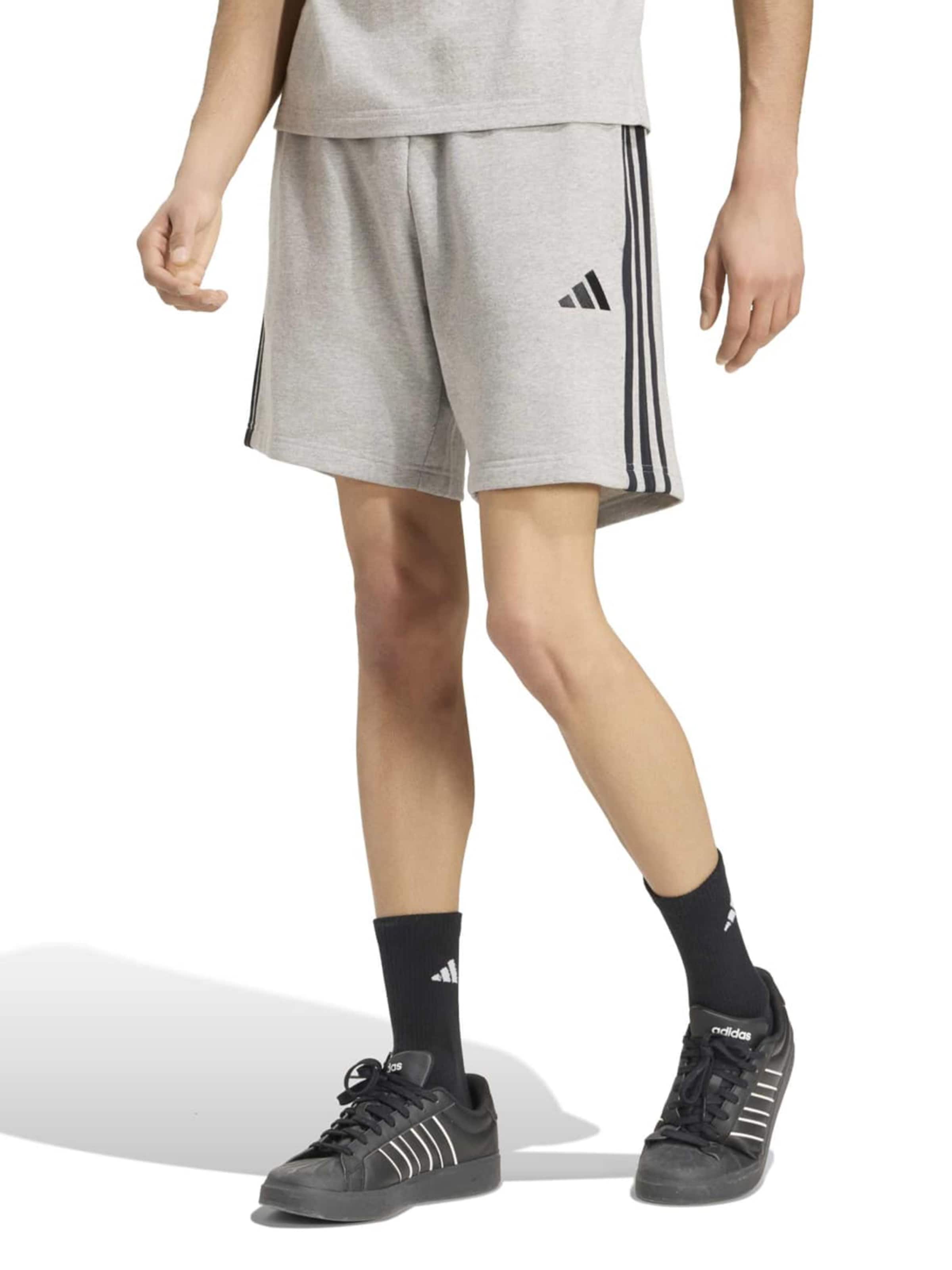 ADIDAS SPORTSWEAR Свободный крой Спортивные штаны в Серый: спереди
