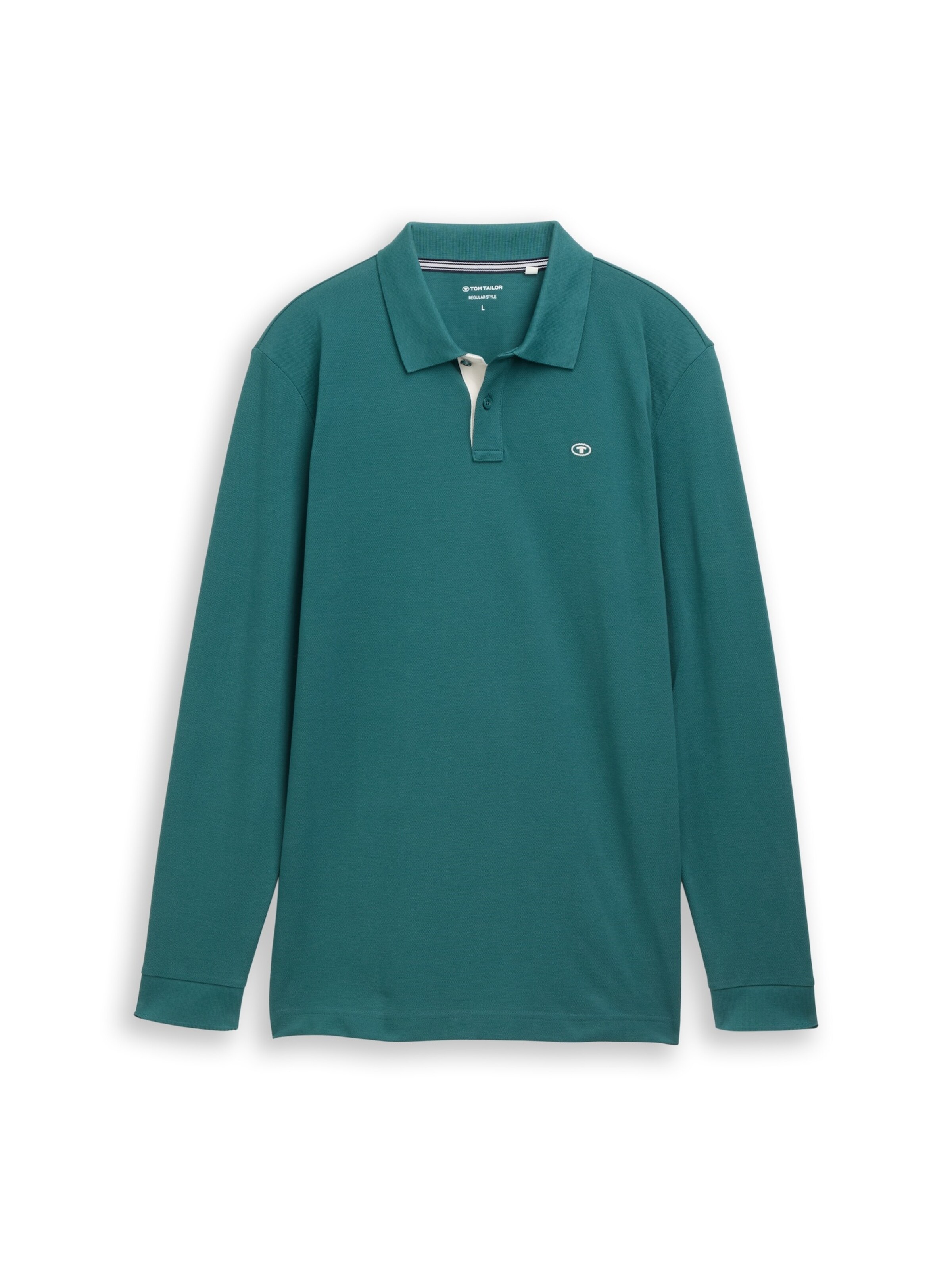 TOM TAILOR Shirt in Groen: voorkant