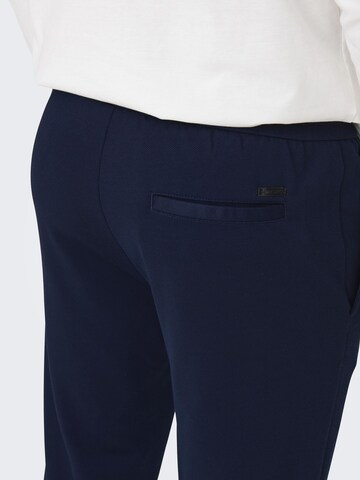 Only & Sons Конический (Tapered) Штаны 'ONSLINUS' в Синий