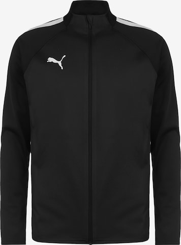 PUMA Athletic Jacket 'Team Liga' in Black: front