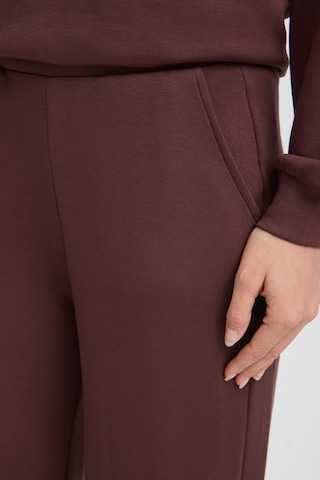 Fransa Wide leg Broek 'FRAurora' in Bruin