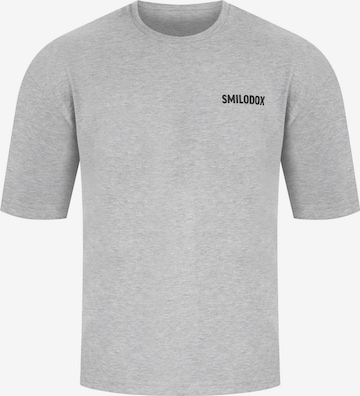 Smilodox T-Shirt ' Cyris ' in Grau: Vorderseite