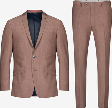 ROY ROBSON Slim fit Suit in Red: front