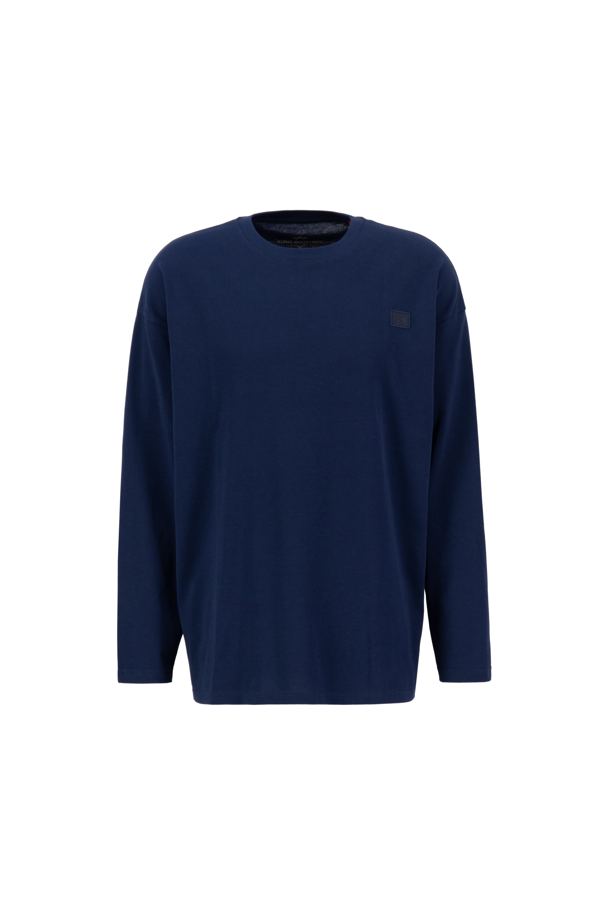 ALPHA INDUSTRIES Футболка 'Essentials' в Синий: спереди