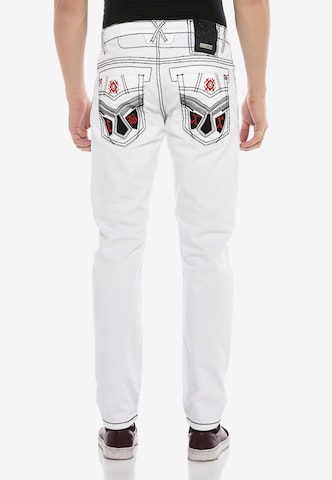 CIPO & BAXX Regular Jeans 'Ivor' in Weiß