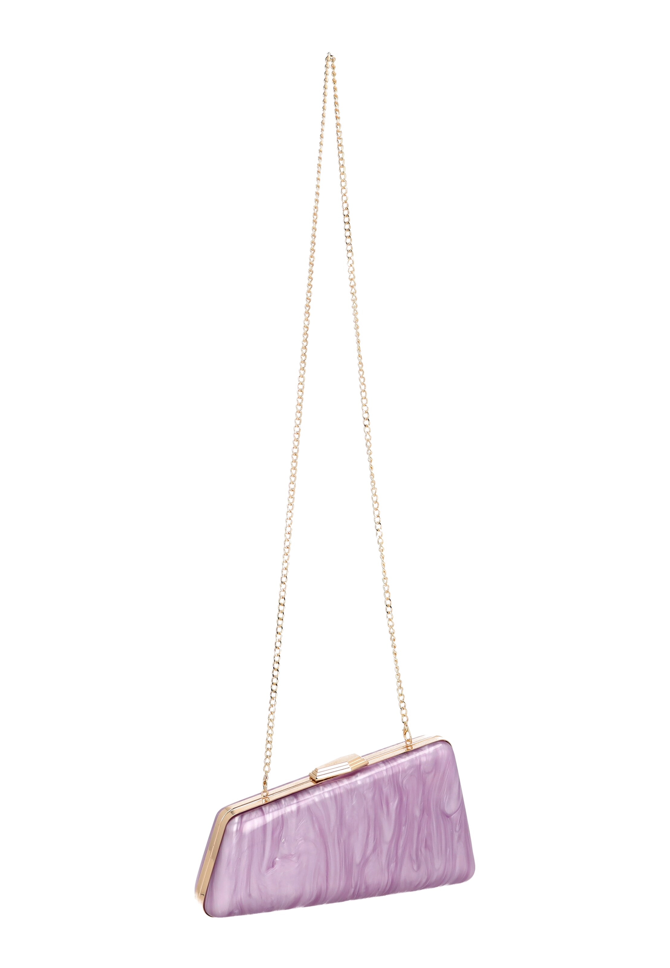faina Clutch in Purple