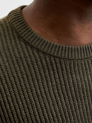 Pullover 'JJPANNEL' di JACK & JONES in verde
