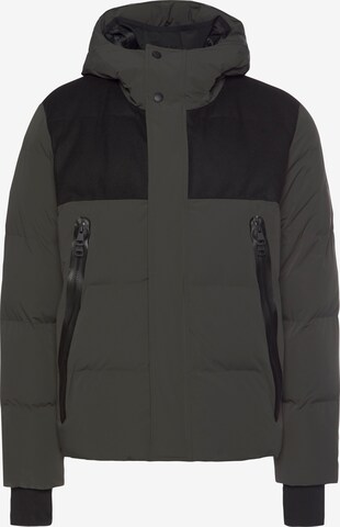 STRELLSON Winter Jacket in Green: front