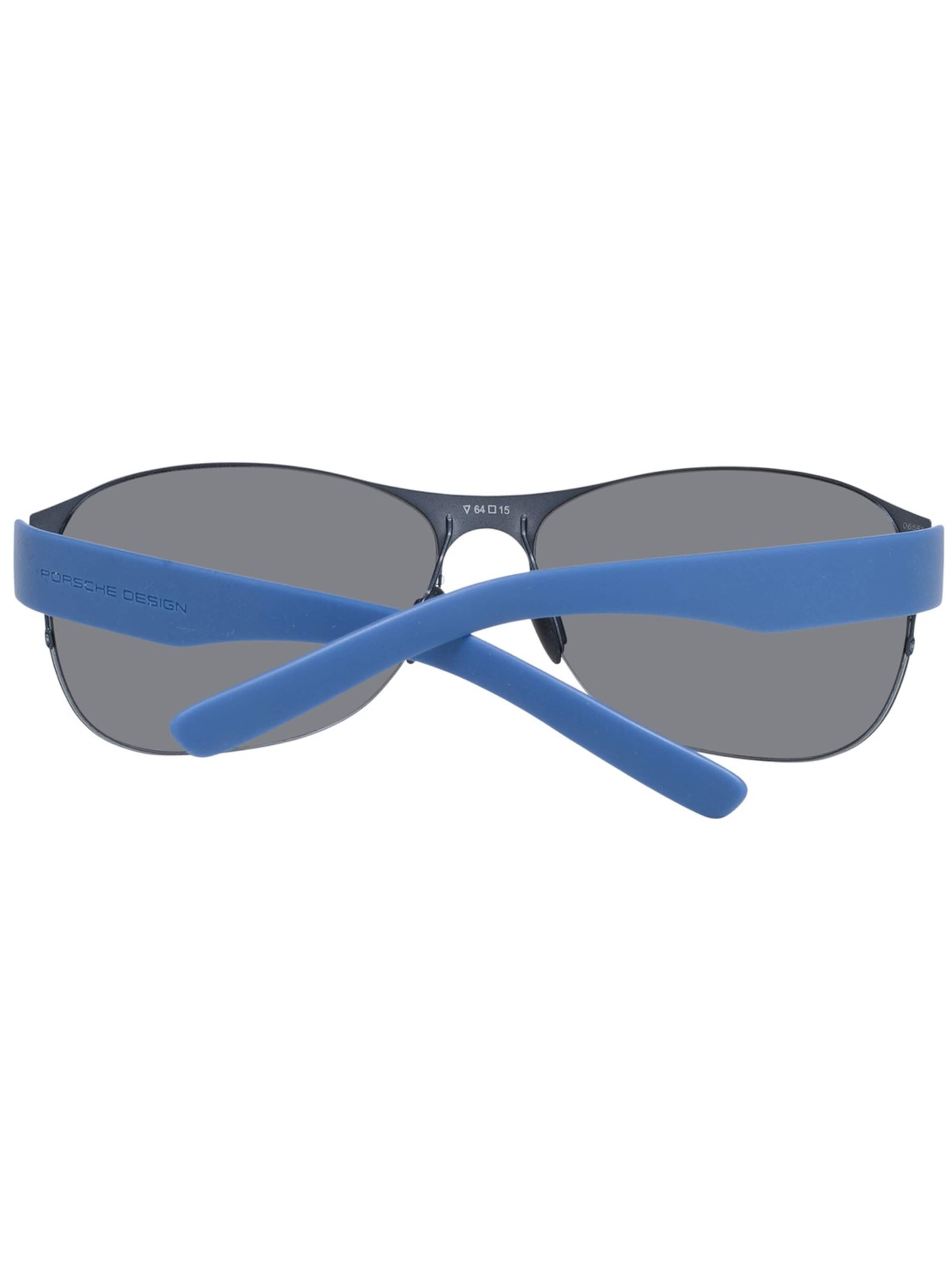 Porsche Design Zonnebril 'Porsche Design Sunglasses P8581 C 64' in Blauw