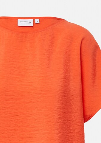 comma casual identity Bluse in Orange