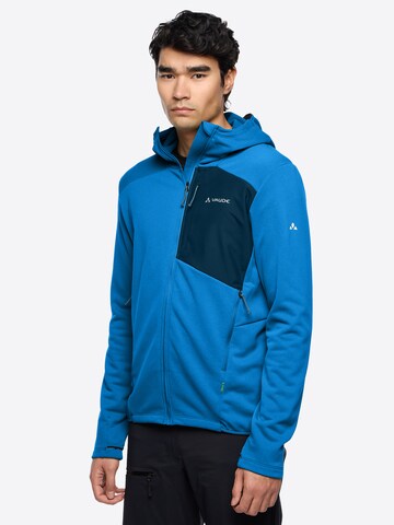 VAUDE Athletic fleece jacket 'Monviso III' in Blue