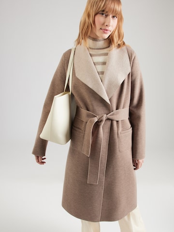 VILA Between-seasons coat 'VIJuice' in Grey: front