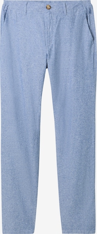 Regular Pantalon chino TOM TAILOR en bleu : devant