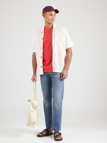 T-Shirt 'AUSTIN' MUSTANG en rouge