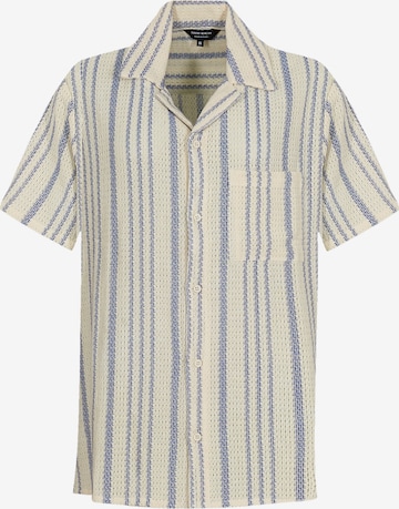 Regular fit Camicia di South Beach in beige: frontale