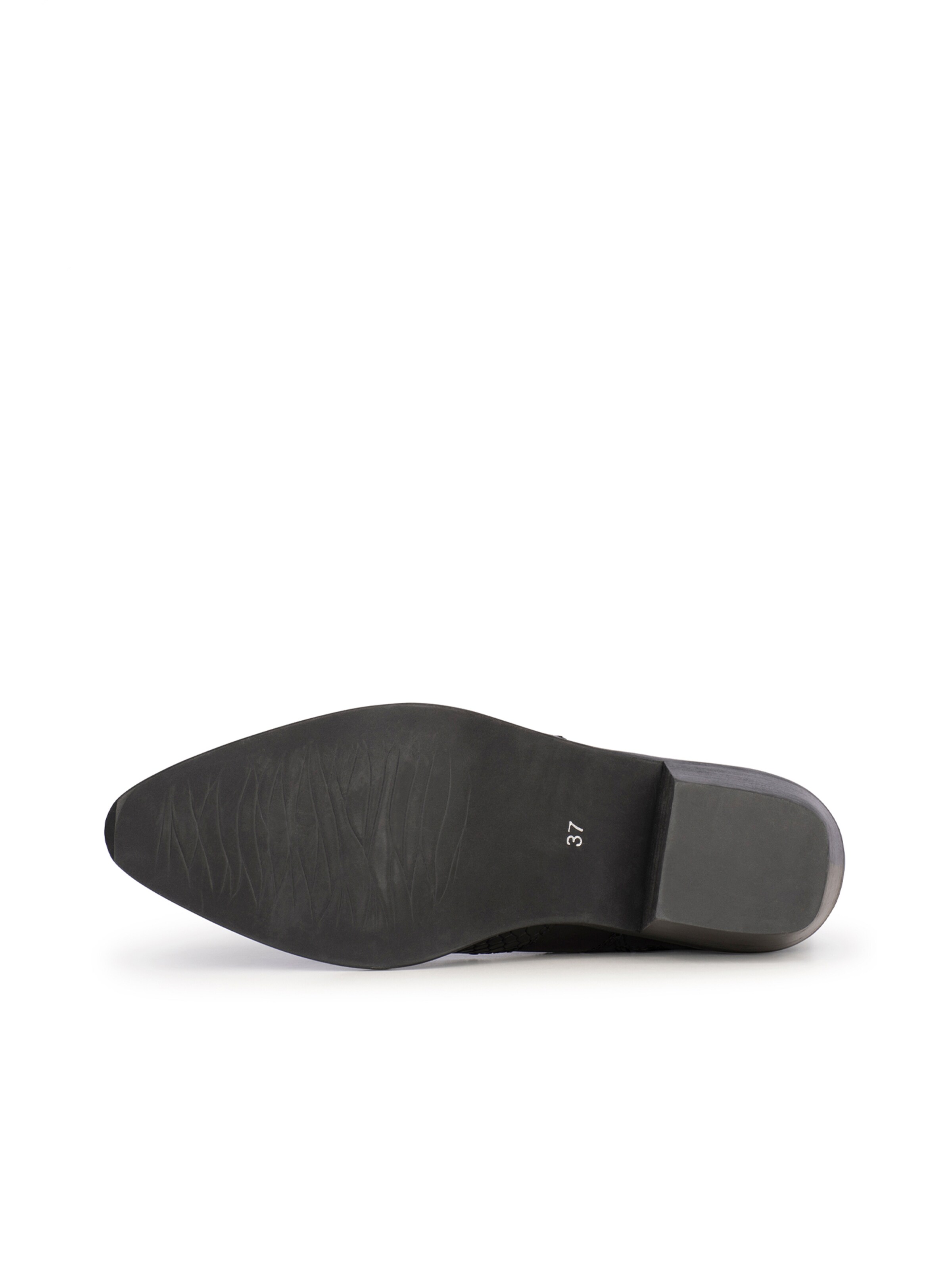 PS Poelman Enkellaarsjes in Zwart