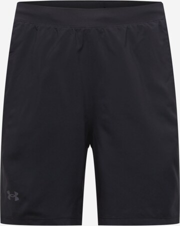 UNDER ARMOUR Sportshorts 'Launch' in Schwarz: predná strana