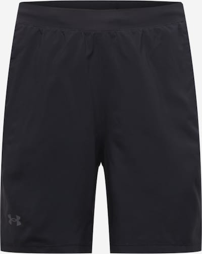 UNDER ARMOUR Sportshorts 'Launch' in dunkelgrau / schwarz, Produktansicht