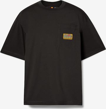 TIMBERLAND - Camiseta en negro: frente