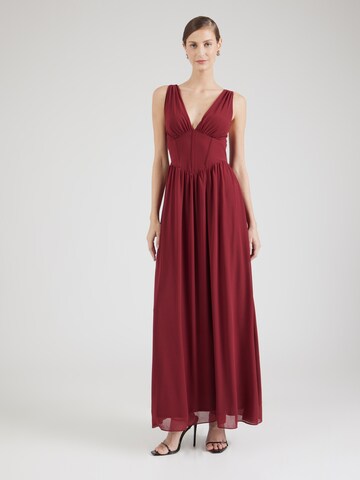 Robe de soirée 'OJA' TFNC en rouge : devant