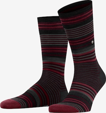 BURLINGTON Socks 'Stripe' in Red: front