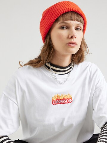 CONVERSE Oversize póló - fehér