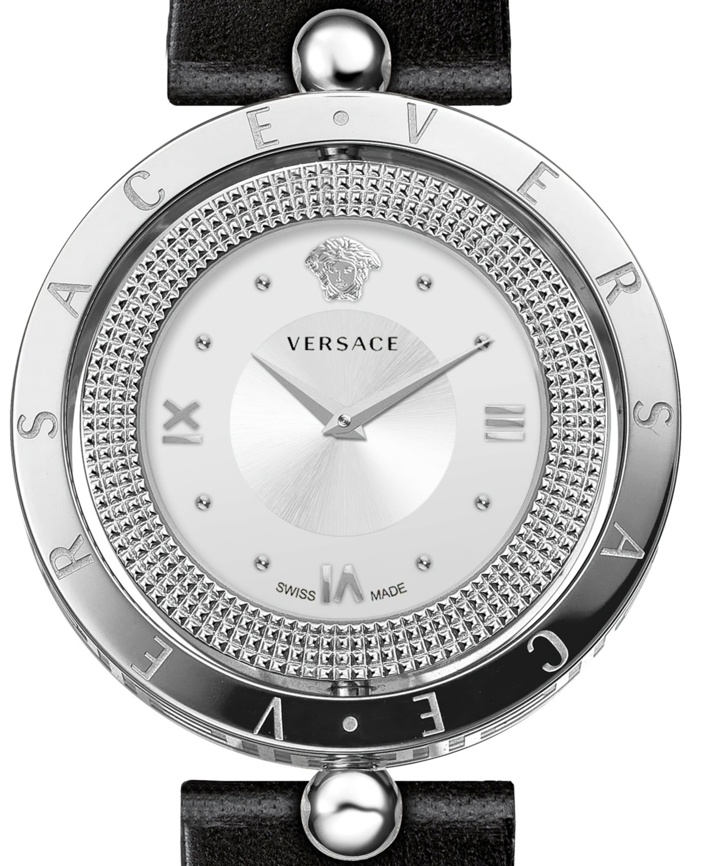 VERSACE Analoog horloge in Zilver