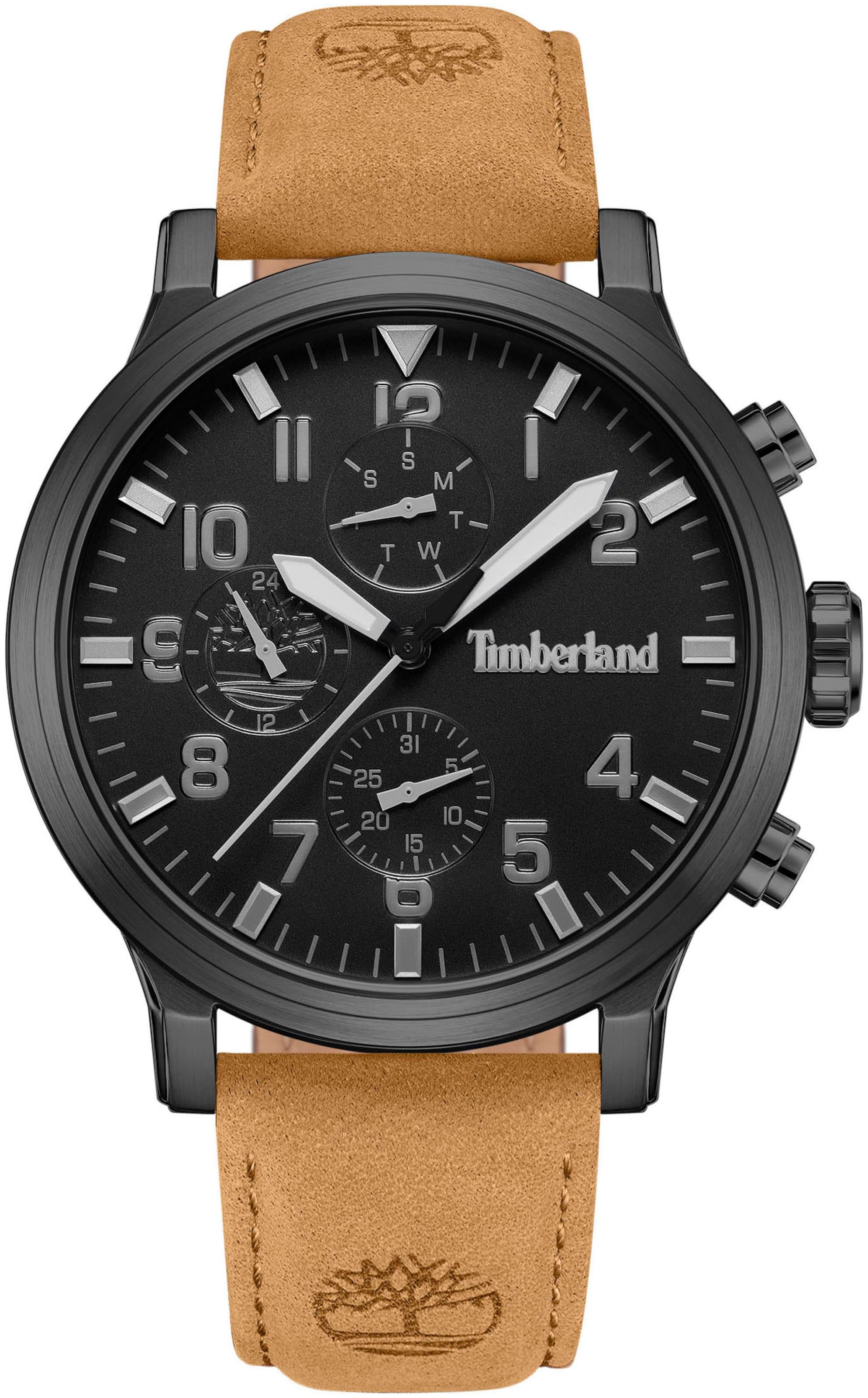 TIMBERLAND Analog Watch in Brown: front