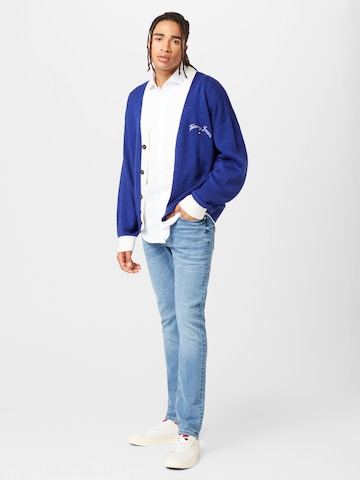 Tommy Jeans Knit cardigan in Blue