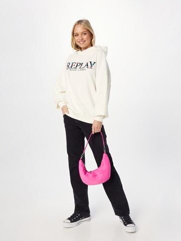 REPLAY Sweatshirt in Beige