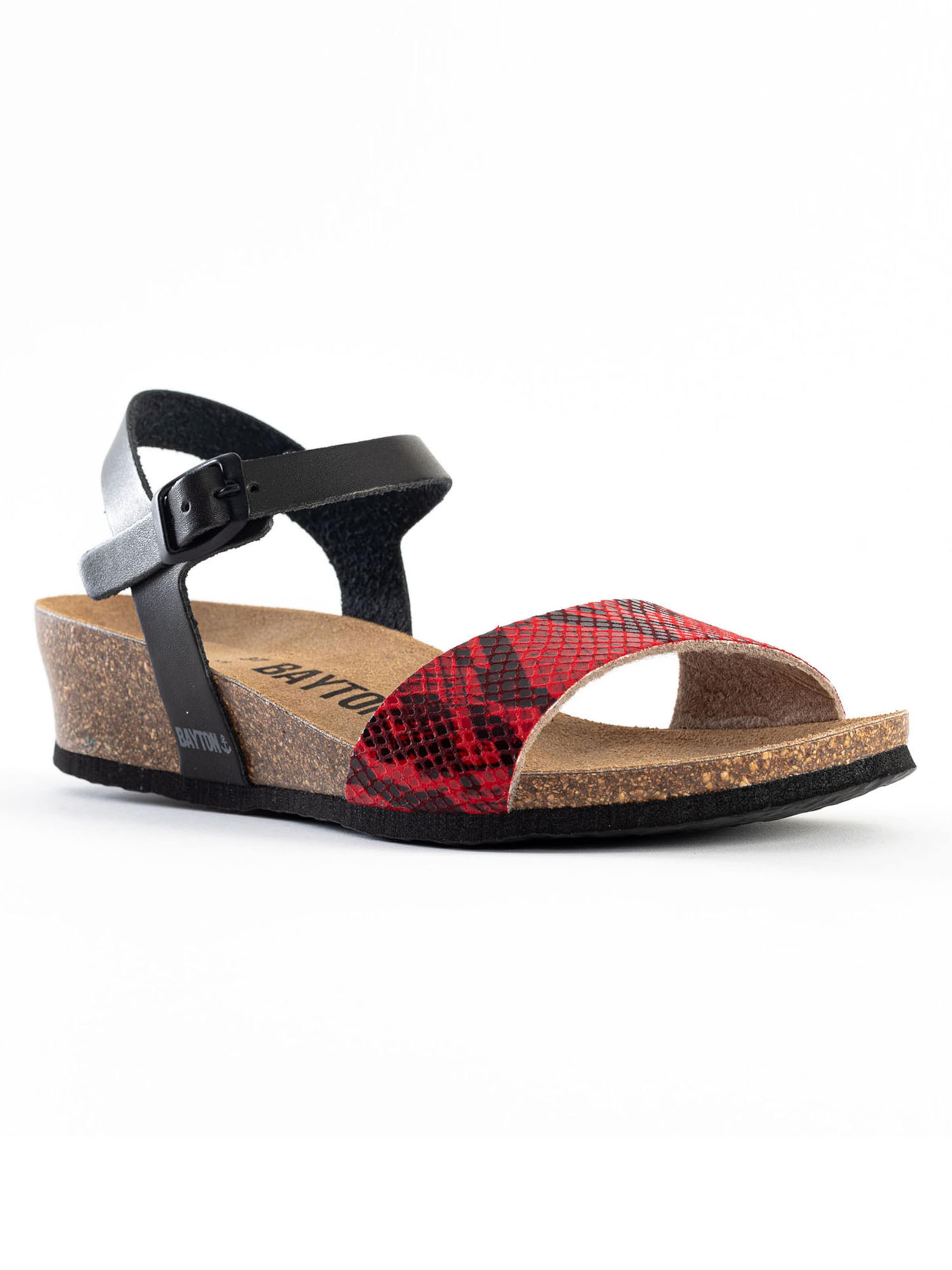Bayton - Sandalias con hebilla 'Wodonga' en rojo